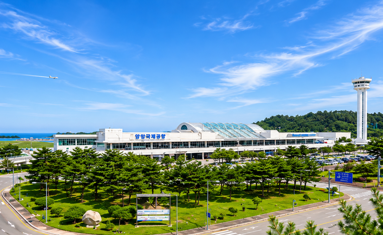 양양 다로산펜션 공항 터미널 픽업 서비스